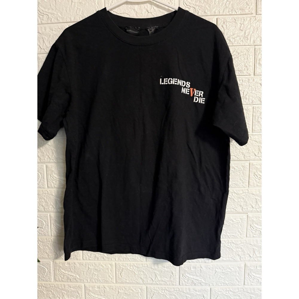 VLONE Juice WRLD Legends Never Die Butterfly Graphic T-Shirt Black XL
